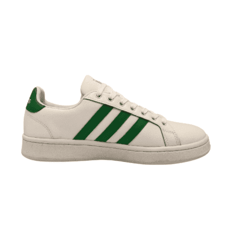 ونس ادیداس Adidas گرند کورت رنگ سفید سبز کد512