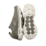 کفش کتونی اسکیچرز جورابی Skechers رنگ طوسی سفید کد 567 - تصویر 2