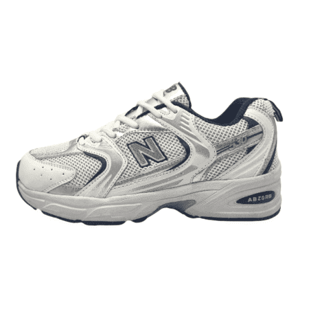 کفش کتونی نیوبالانس New balance 530رنگ سفید سرمه ای کد 1746