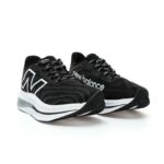 کفش کتونی نیوبالانس سوپر کمپ New Balance Super Camp مسترکوالیتی رنگ مشکی سفید کد2406 - تصویر 2