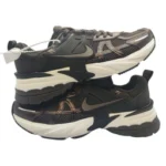 کفش کتونی نایک وی2کی Nike V2k مسترکوالیتی رنگ قهوه ای کد2377 - تصویر 2