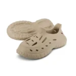 کراکس دمپایی مردانه هامر crocs hummer رنگ کرم کد 2727 - تصویر 2