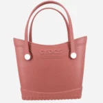 کیف کراکس زنانه استخری کد 2813 رنگ گلبهی - تصویر 3