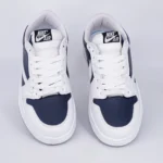 کفش کتونی زنانه نایک جردن وان تراویس JORDAN 1 Travis رنگ سرمه ای سفید کد 2779 - تصویر 4