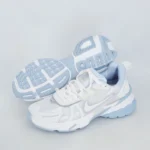 کفش کتونی زنانه نایک وی تو کی nike V2K رنگ سفید آبی کد 2802 - تصویر 2