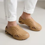 صندل دمپایی مردانه طبی لژ دار slipper رنگ قهوه ای کد 2742