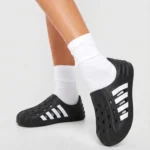 کراکس دمپایی مردانه آدیداس crocs adidas رنگ مشکی کد 1487