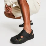 کراکس دمپایی مردانه نایک crocs nike رنگ مشکی کد 1496