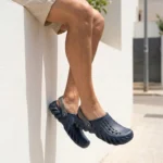 کراکس دمپایی مردانه تاپ crocs top رنگ سرمه ای کد 2795
