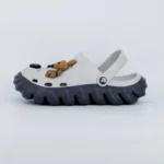کراکس دمپایی زنانه مدل جولی CROCS JULY رنگ طوسی کد 2827 - تصویر 3