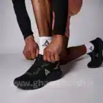 کفش کتونی مردانه هامتو humtto مدل مثلثی رنگ مشکی تمام کد 2762