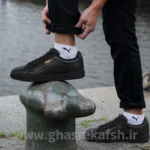 کتونی ونس مردانه پوما سوئد Puma SUEDE رنگ مشکی کد 1420