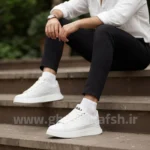 کتونی ونس مردانه مدل برشکا bereshka رنگ سفید کد 2661