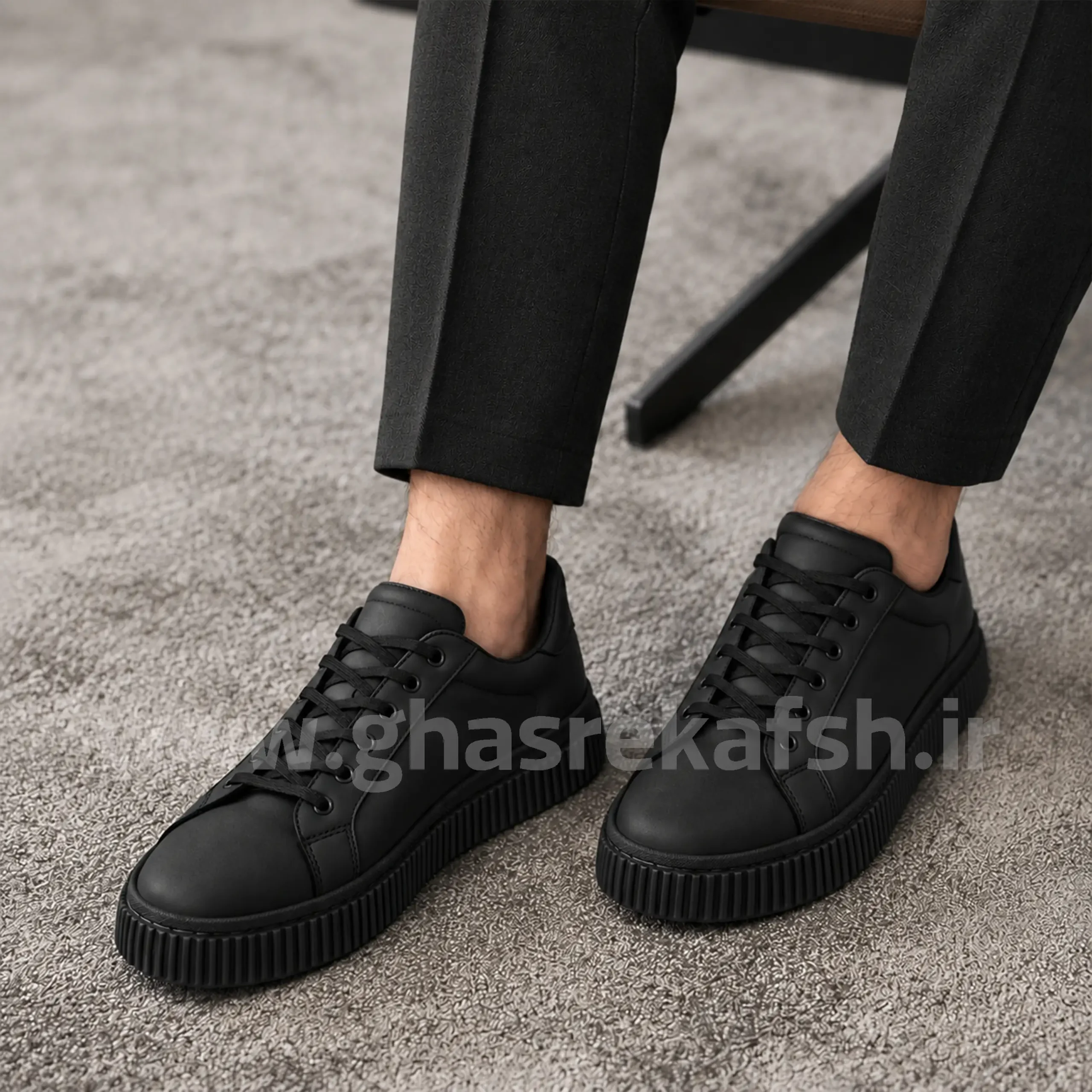 کتونی ونس زارا ZARA مردانه رنگ مشکی کد 2167