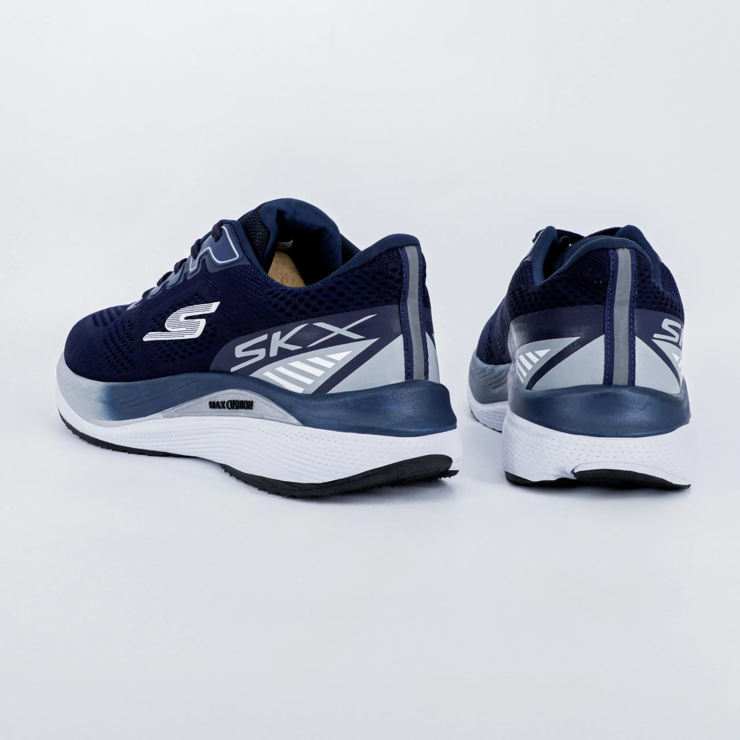 کتونی اسکیچرز Skechers مردانه سرمه ای کد 2650 - تصویر 4
