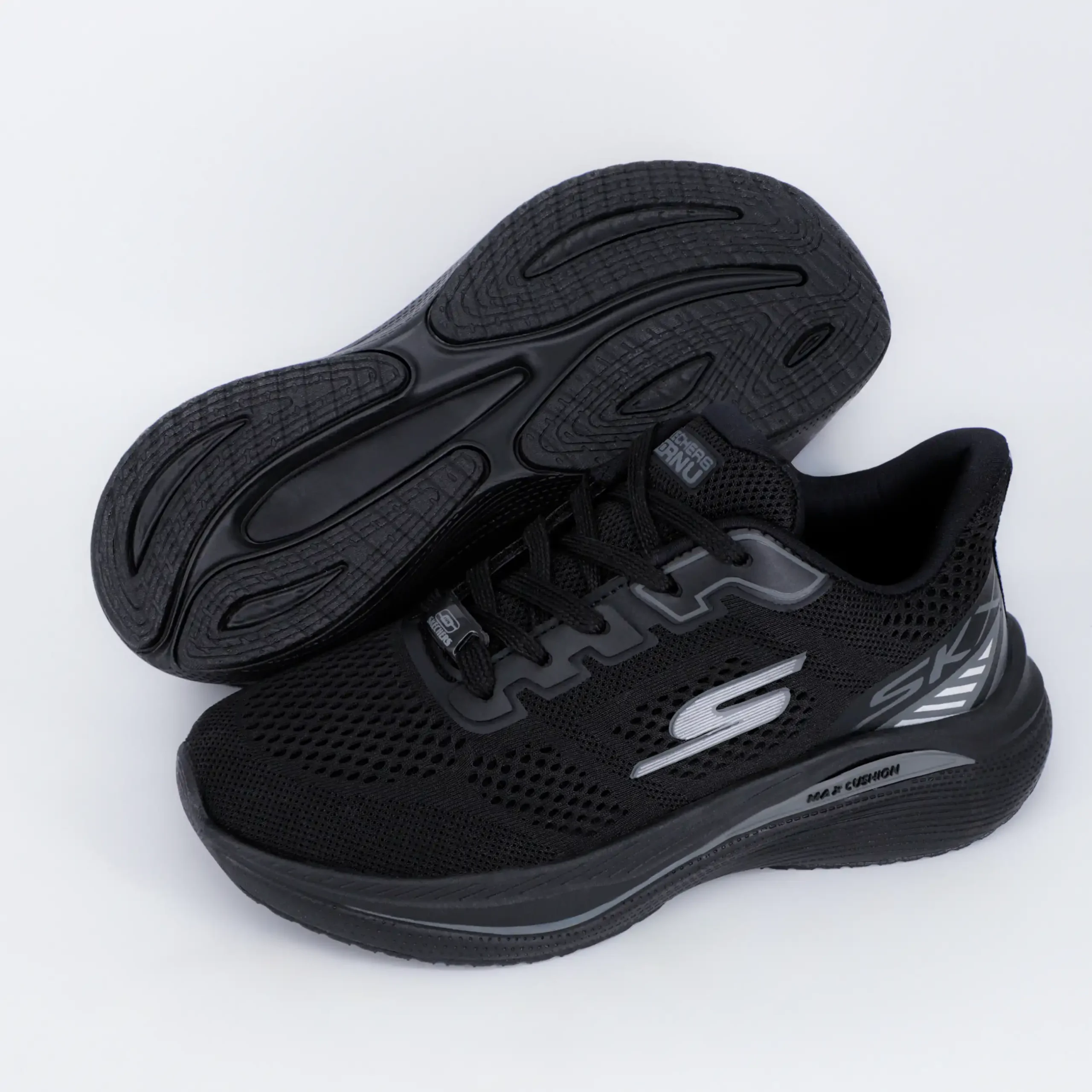 کتونی اسکیچرز Skechers زنانه مشکی کد 2652 - تصویر 2