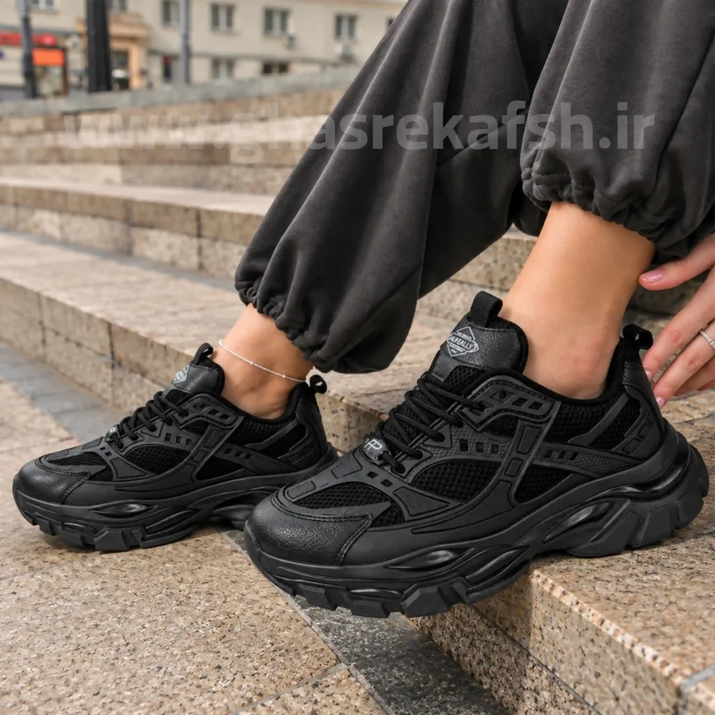 کتونی بالنسیاگا Balenciaga فشن زنانه مشکی کد 621